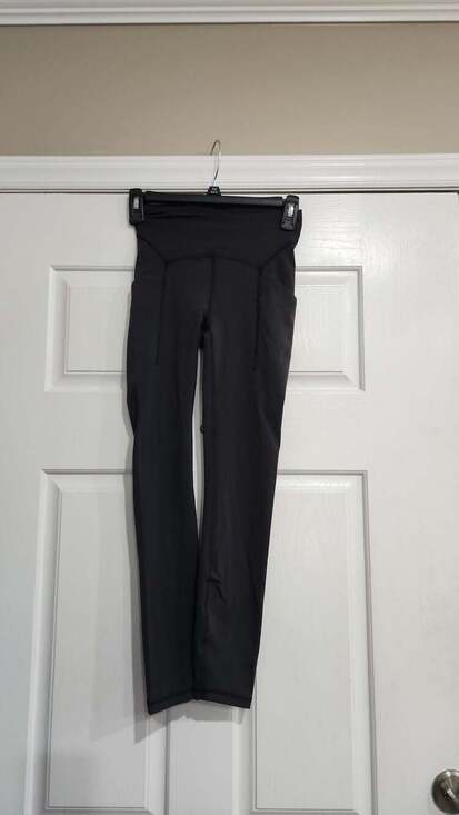 Lululemon Pants - Lululemon All the Right Places High-Rise Crop 23" with Pockets Black Size 2